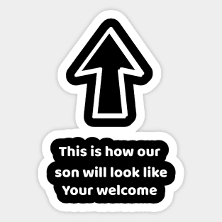 This is hoow our son will look like Sticker